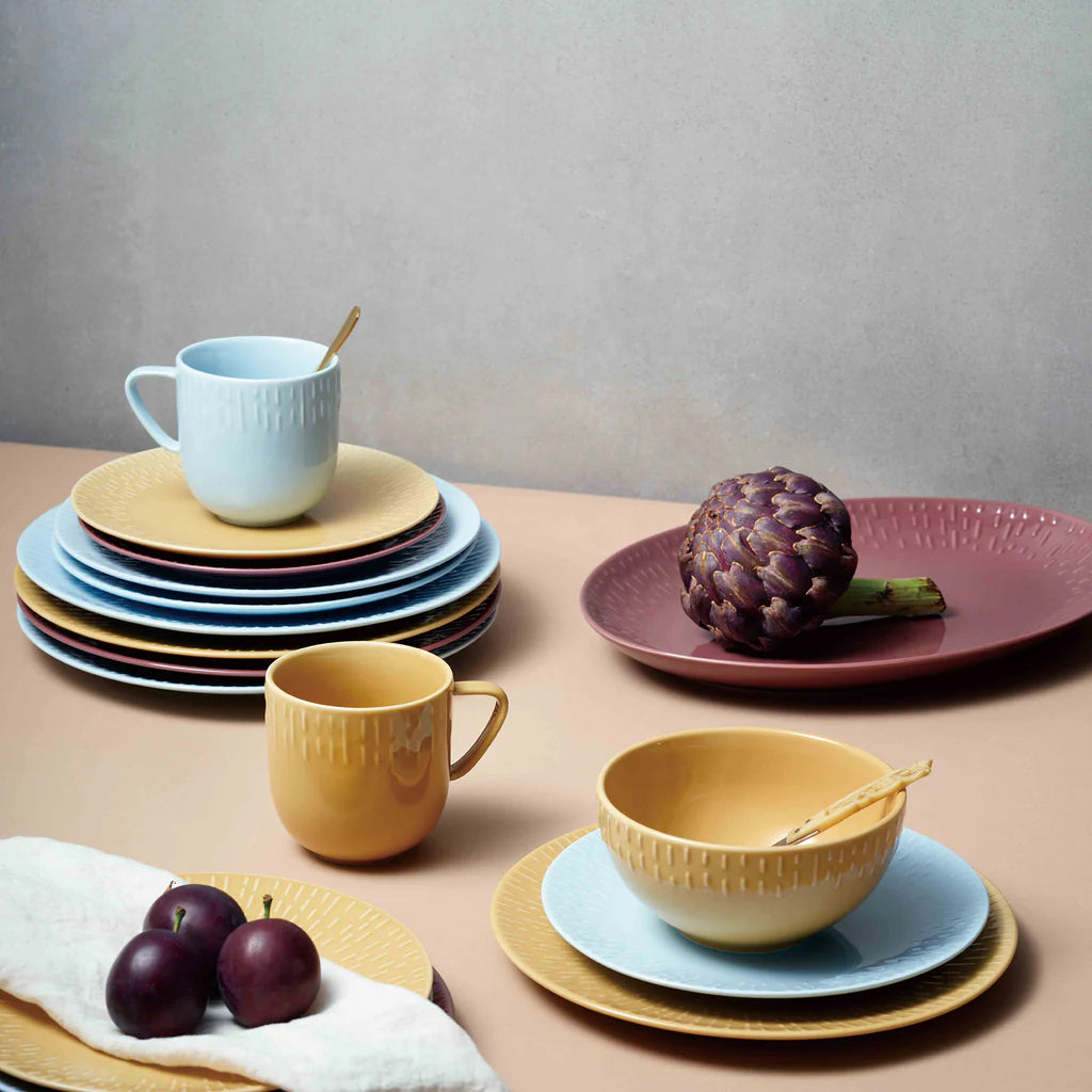 Confetti Dessertteller Mustard